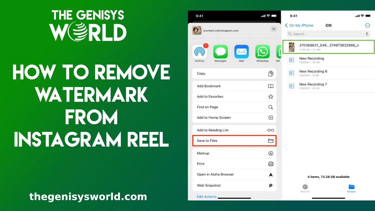 How To Remove Watermark From Instagram Reel? in 2023