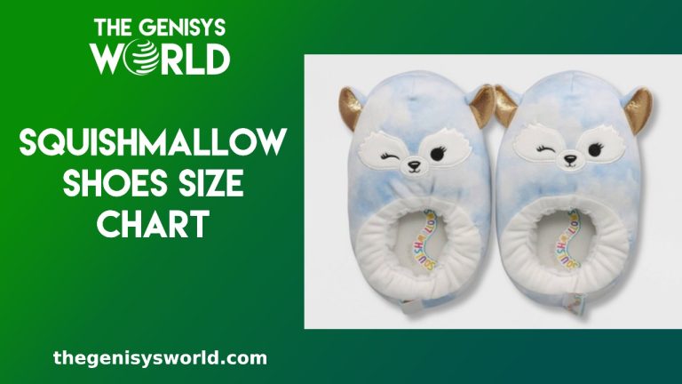 Squishmallow Shoes Size Chart: A Comfortable Plush Fit for Everyone